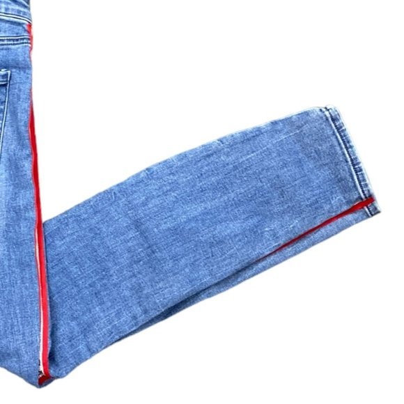 Guess Logo Tape Skinny Jeans - Picture 7 of 8